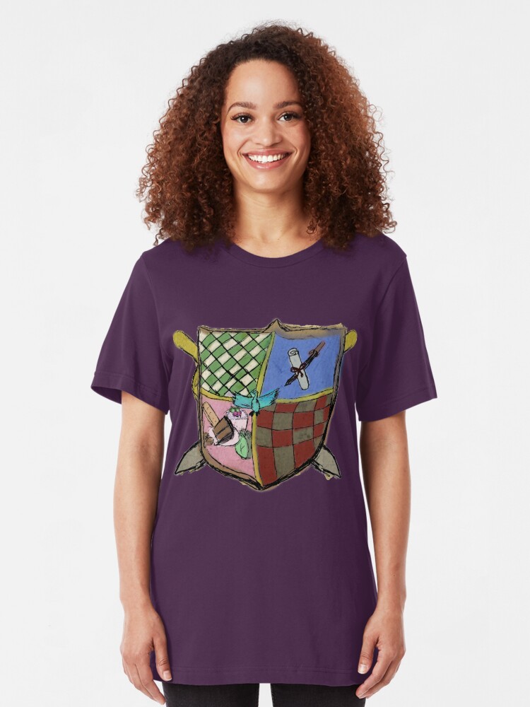 Alternate view of Kooky Coat of Arms Slim Fit T-Shirt
