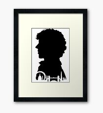 Sherlock Portrait Framed Print