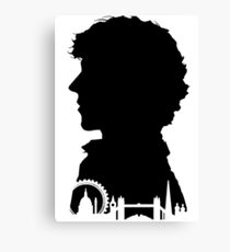 Sherlock Portrait Canvas Print