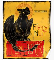 Fury of the Night - Vintage Edition Poster
