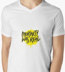 Moriarty Was Real. Men's V-Neck T-Shirt