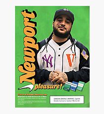 A$AP Yams Newport Cigarette Ad Photographic Print