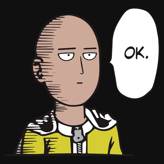 Saitama Ok: T-Shirts | Redbubble