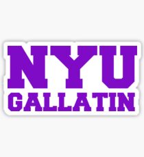 Pegatina NYU Gallatin
