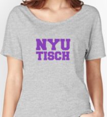 Camiseta ancha para mujer NYU Tisch