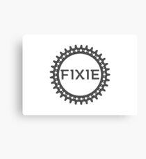 Fixie Canvas Print
