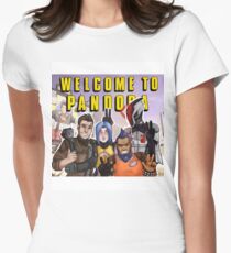 Welcome to Pandora! Women's Fitted T-Shirt