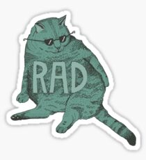 Pegatina rad gato