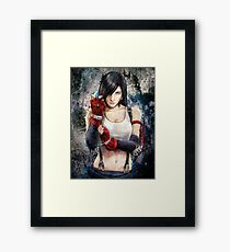 Tifa Lockhart FF7 Portrait Framed Print