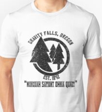 Gravity Falls Town Emblem & Motto Unisex T-Shirt