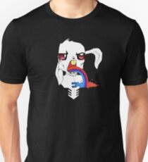 Rainbow Regurgitating Rabbit Unisex T-Shirt