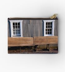 Brick Walk Benches Studio Pouch