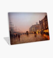 John Atkinson Grimshaw Liverpool from Wapping (1885) Laptop Skin