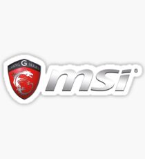 MSI Sticker
