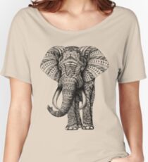 Ornate Elephant Women's Relaxed Fit T-Shirt