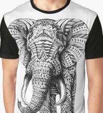 Ornate Elephant Graphic T-Shirt