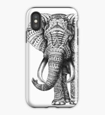 Verzierter Elefant iPhone-Hülle & Cover