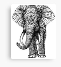 Ornate Elephant Canvas Print
