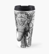 Ornate Elephant Travel Mug