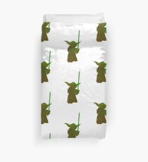 Jedi Inspired Silhouette Duvet Cover