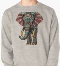 Ornate Elephant (Color Version) Pullover