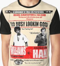 Enter the Dragon - Williams vs Han Graphic T-Shirt