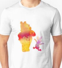 Bear and Pig Inspired Silhouette Unisex T-Shirt