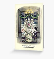 Don't blink *snap snap* Greeting Card