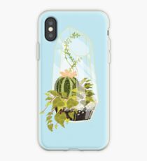 Blue Terrarium iPhone Case