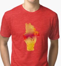 Bear Inspired Silhouette Tri-blend T-Shirt