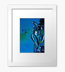 Blue Passion Framed Print