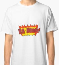 cartoon comic book explosion Classic T-Shirt