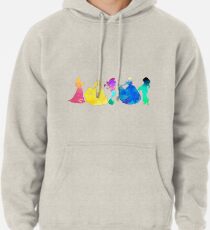 Prinzessinnen inspiriert Silhouette Hoodie