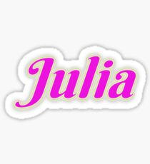 Julia Stickers | Redbubble