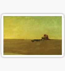 Howard Pyle Marooned Pirate Sticker