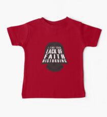 Camiseta para bebé Falta de fe