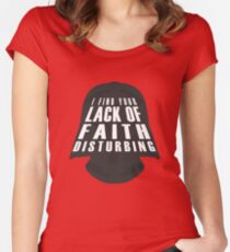 Lack Of Faith Fitted Scoop T-Shirt
