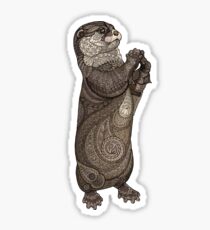 Infatuated Otter Sticker
