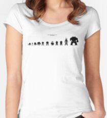 Warhammer 40k Size Chart Women's Fitted Scoop T-Shirt
