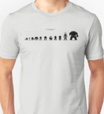 Warhammer 40k Size Chart Unisex T-Shirt