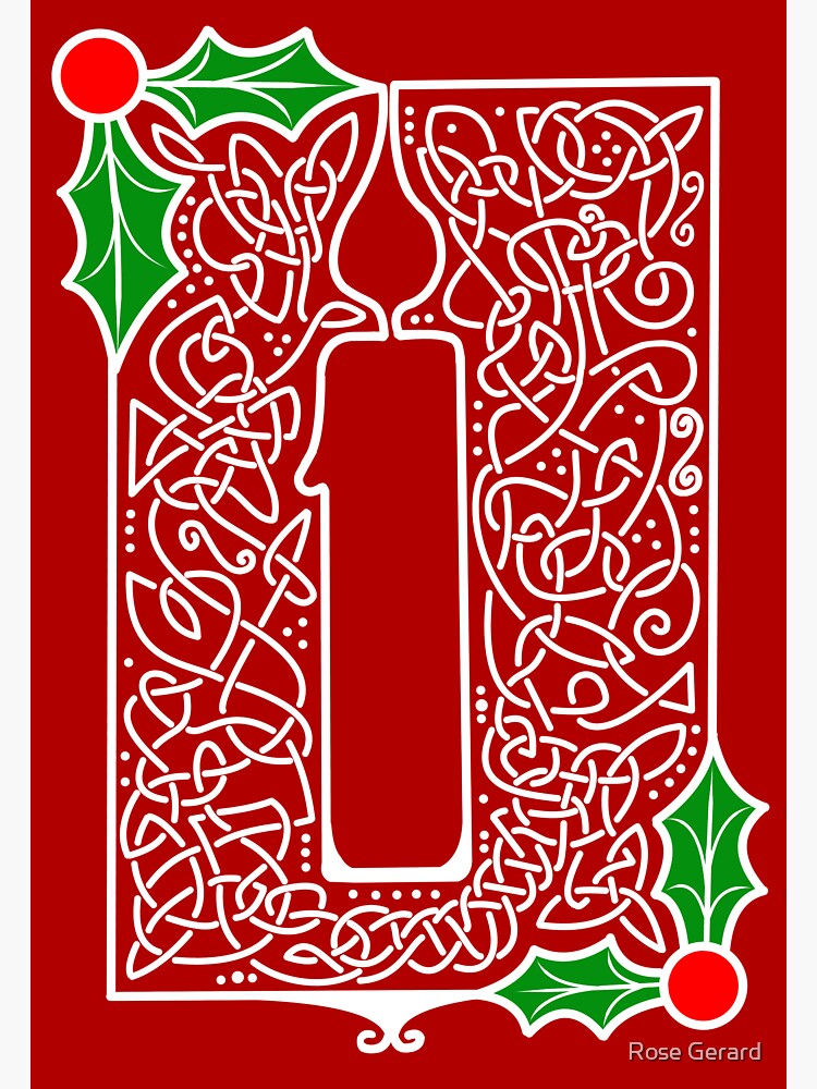Celtic Knotwork Candle - Red by arkadyrose