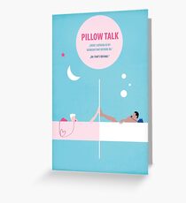 Pillow Talk Greeting Card