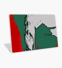 Red + Green Laptop Skin