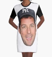 Adam Sandler's Face Graphic T-Shirt Dress