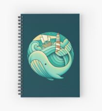 Into the Ocean Spiral Notebook