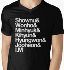 MONSTA X - 몬스타엑스 V-Neck T-Shirt