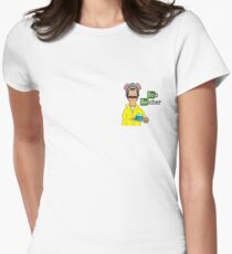 Breaking Burgers Women's Fitted T-Shirt