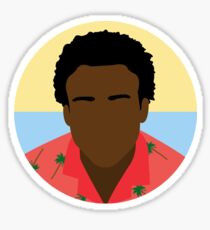 Minimalist Childish Gambino Sticker