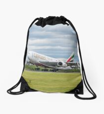 Emirates Airbus A380 Start Rucksackbeutel