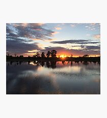 Spring Sunset Photographic Print